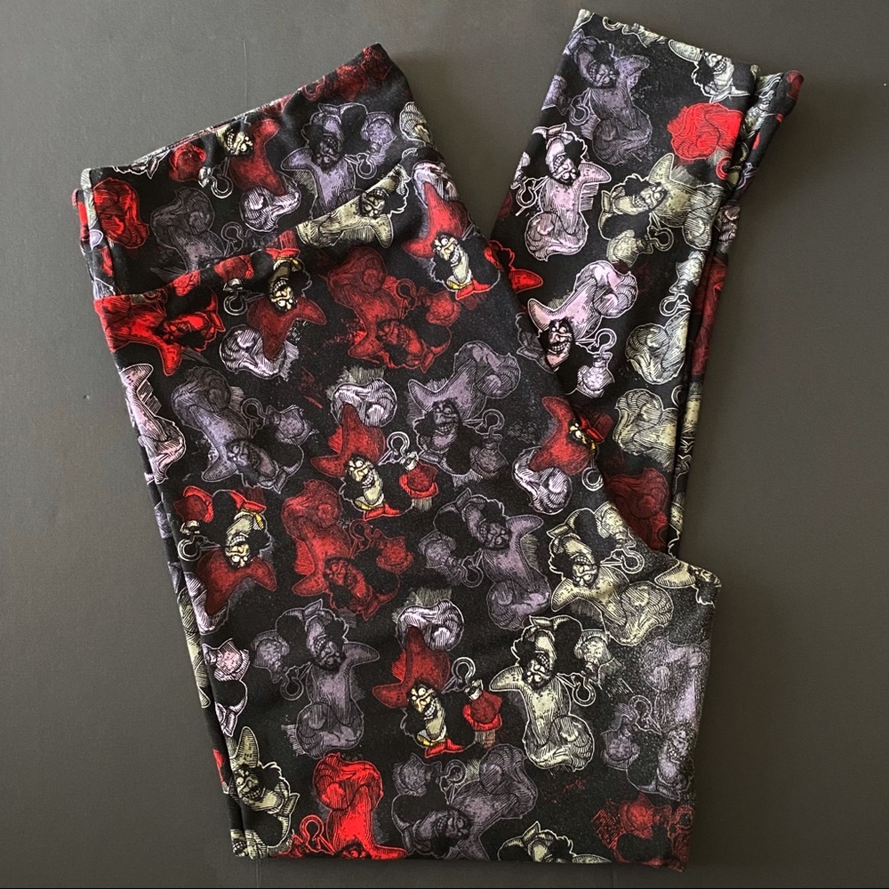 LulaRoe Disney Villain Leggings Captain Hook TC2